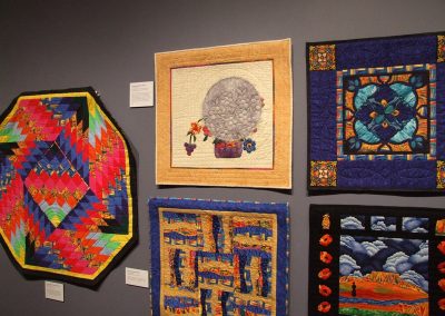photo of mendoza's quilting works