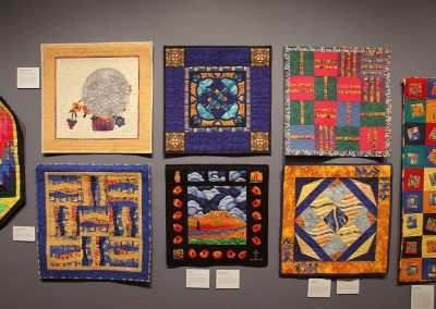 photo of mendoza's quilting works