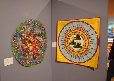 photo of mendoza's quilting works