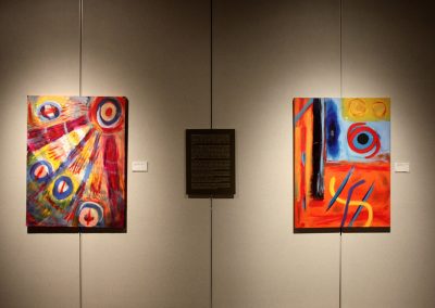 photo of mendoza's artworks